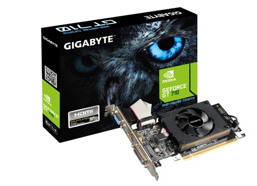 Gigabyte PLACA VIDEO GeForce GT 710, 2 GB GDDR3 64 biti, PCI Express 2.0 x 16, HDMI, GV-N710D3-2GL - imagine 3