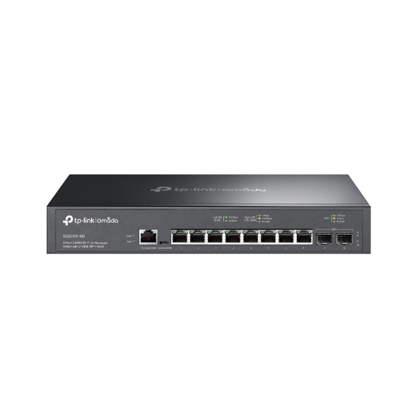 Tp-Link Switch cu management Omada 8-Port 2.5G L2+, 2 × 10 Gbps SFP+, SG3210X-M2