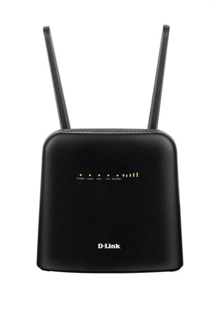 D-Link ROUTER wireless. 4G LTE (desktop), Wireless AC1200, 1x Gigabit WAN/LAN port + 1x, DWR-960