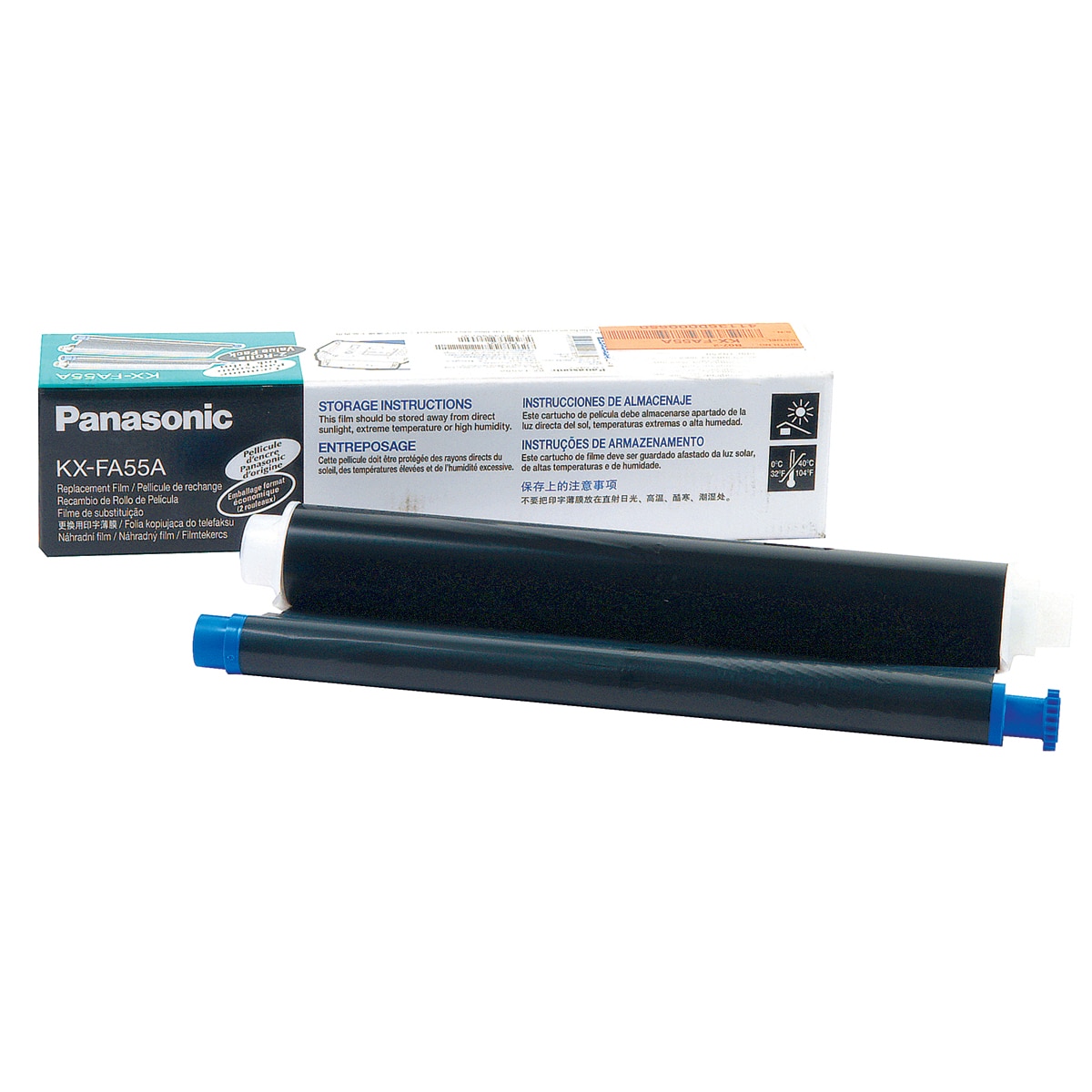 Panasonic Film TTR Original Black pentru, KX-FA55A-E