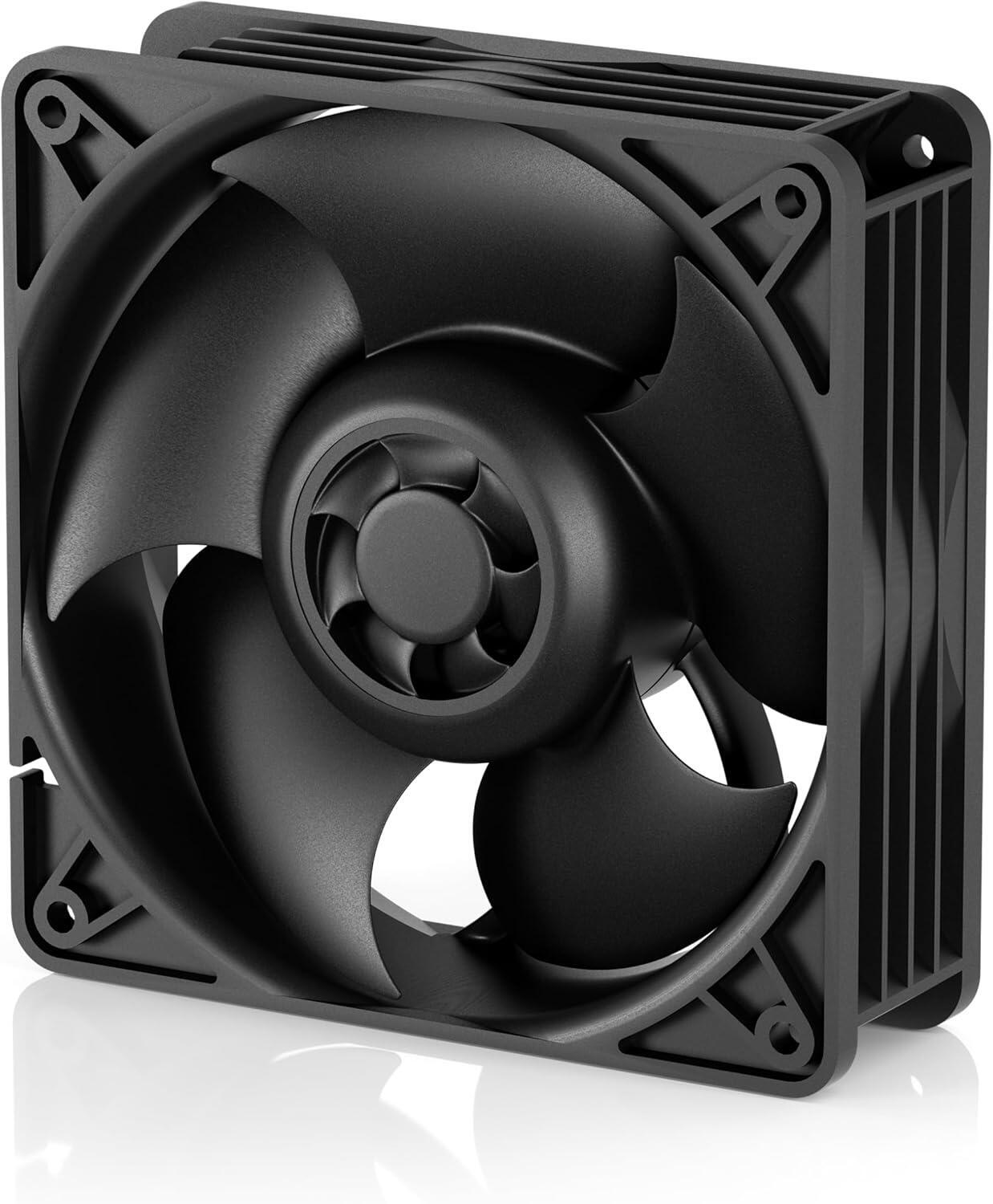 Arctic Ventilator "S12038-4K", 120mm, 600-4000 RPM, FDB, 106 cfm, 4pin, negru, ACFAN00296A