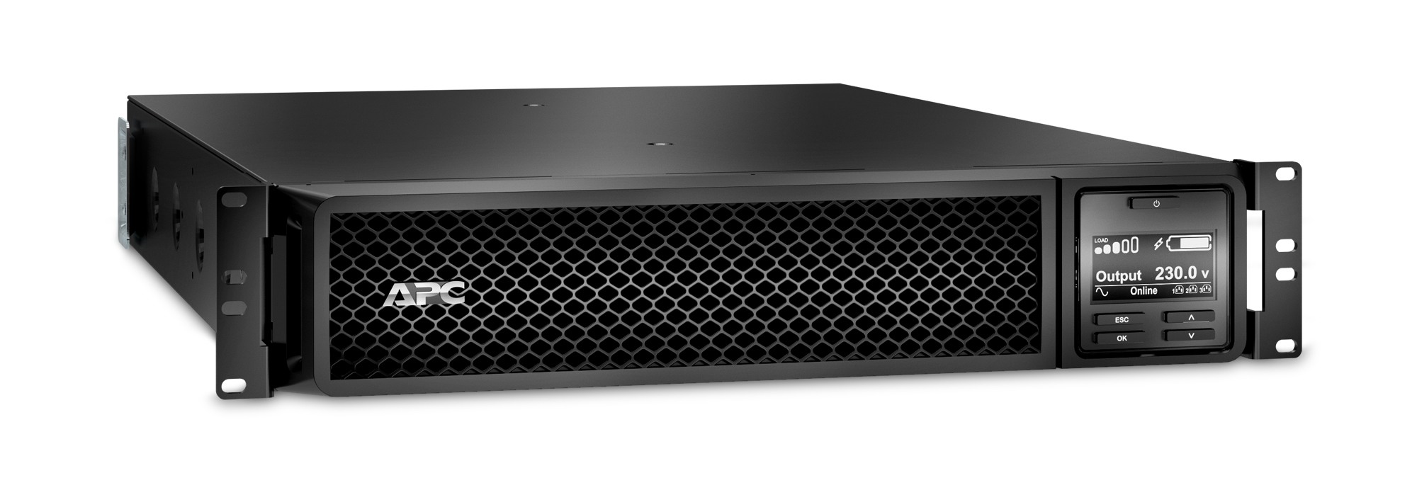 APC UPS, Smart-UPS SRT, Online cu sinusoida pura, rack, 3000VA / 2700W, AVR, IEC x 10, SRT3000RMXLI - imagine 2