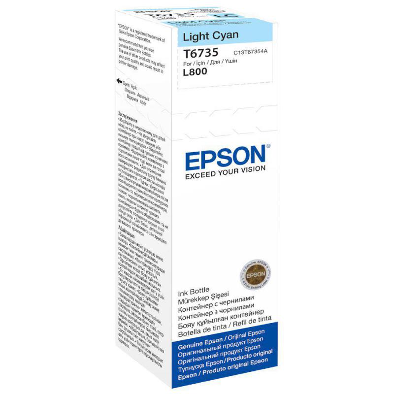 EPSON Cartus T6735, Light Cyan, C13T67354A