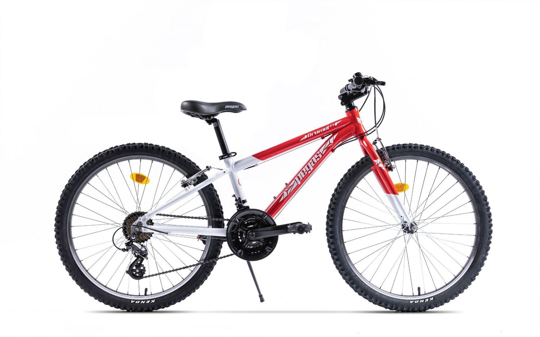 PEGAS DRUMET 24'' ROSU ALB, DRUMET241RA