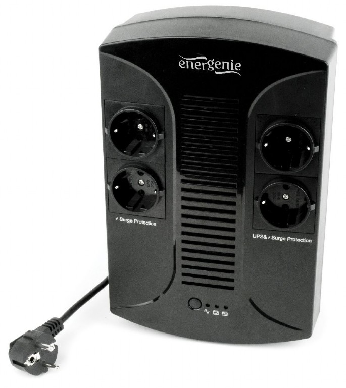 Gembird UPS Line Int. cu sin. simulata, fara management, Brics, LED, 850VA/510W, AVR, 4x, EG-UPS-002 - imagine 2
