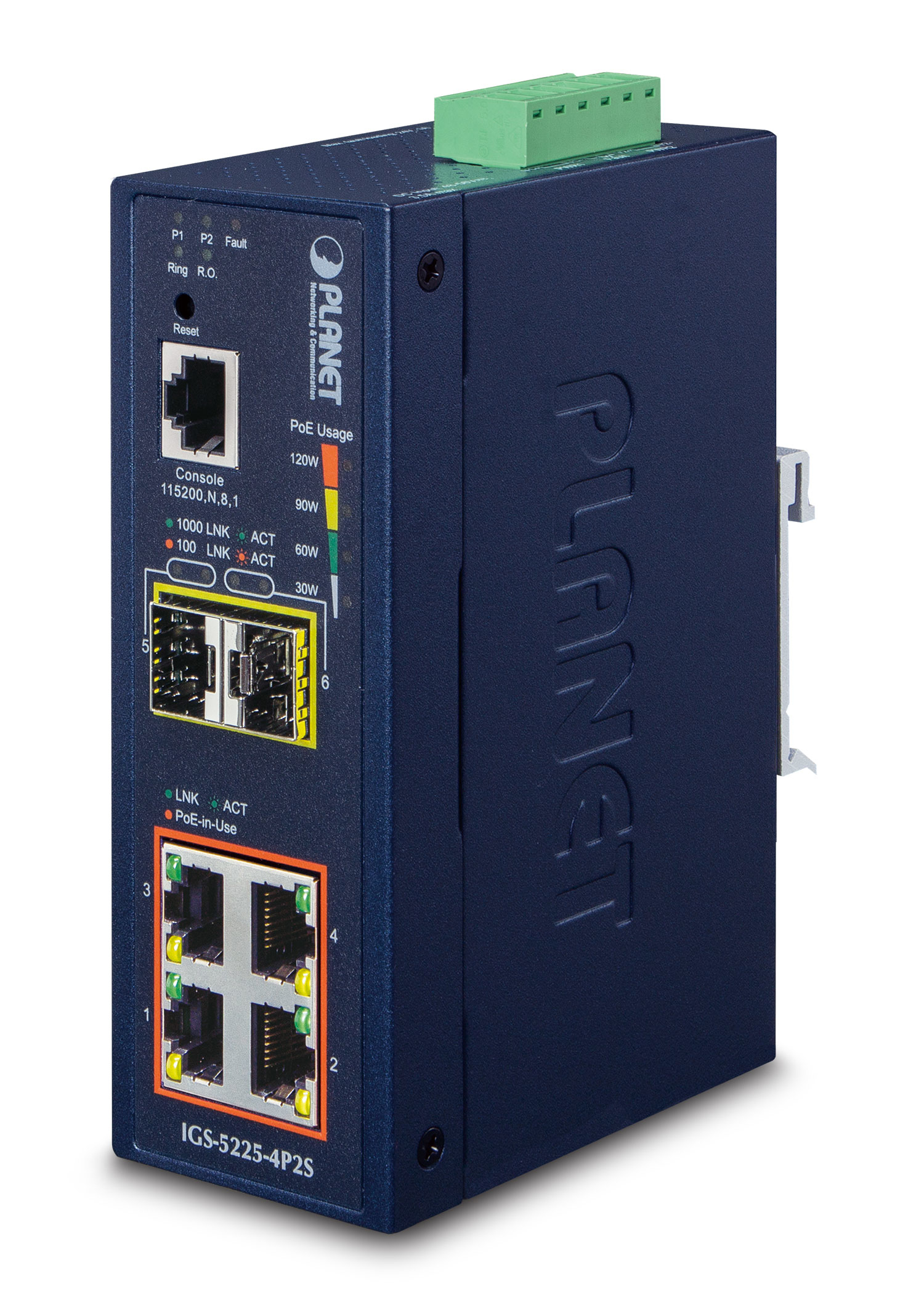 Planet NET SWITCH 4PORT 1000M/, IGS-5225-4P2S