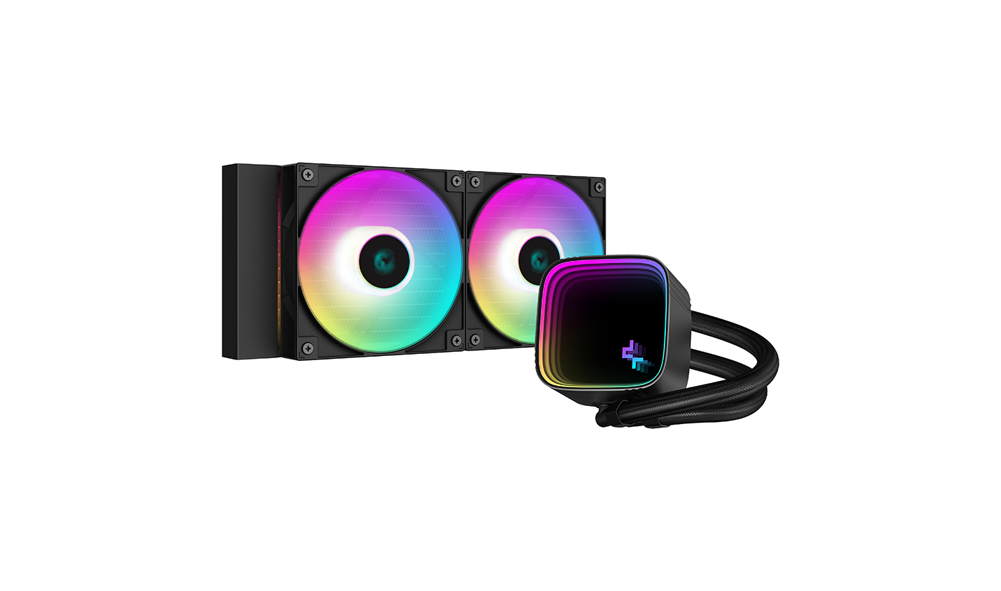 Deepcool Cooler LS520 SE compatibil skt. Intel si AMD, racire cu lichid, R-LS520-BKAMMM-G-1
