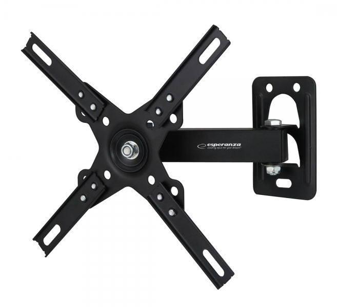 Esperanza Suport Perete Horus 12" - 50" 20 kg Negru, ERW011