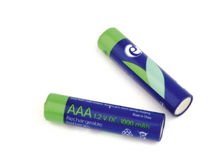 Gembird ACUMULATOR AAA (R3), 1.2V NiMH 1000mAh, 2 buc., EG-BA-AAA10-01