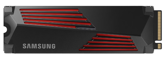 Samsung SSD PCIE G4 M.2 NVME 2TB W/HS/990 PRO, MZ-V9P2T0GW