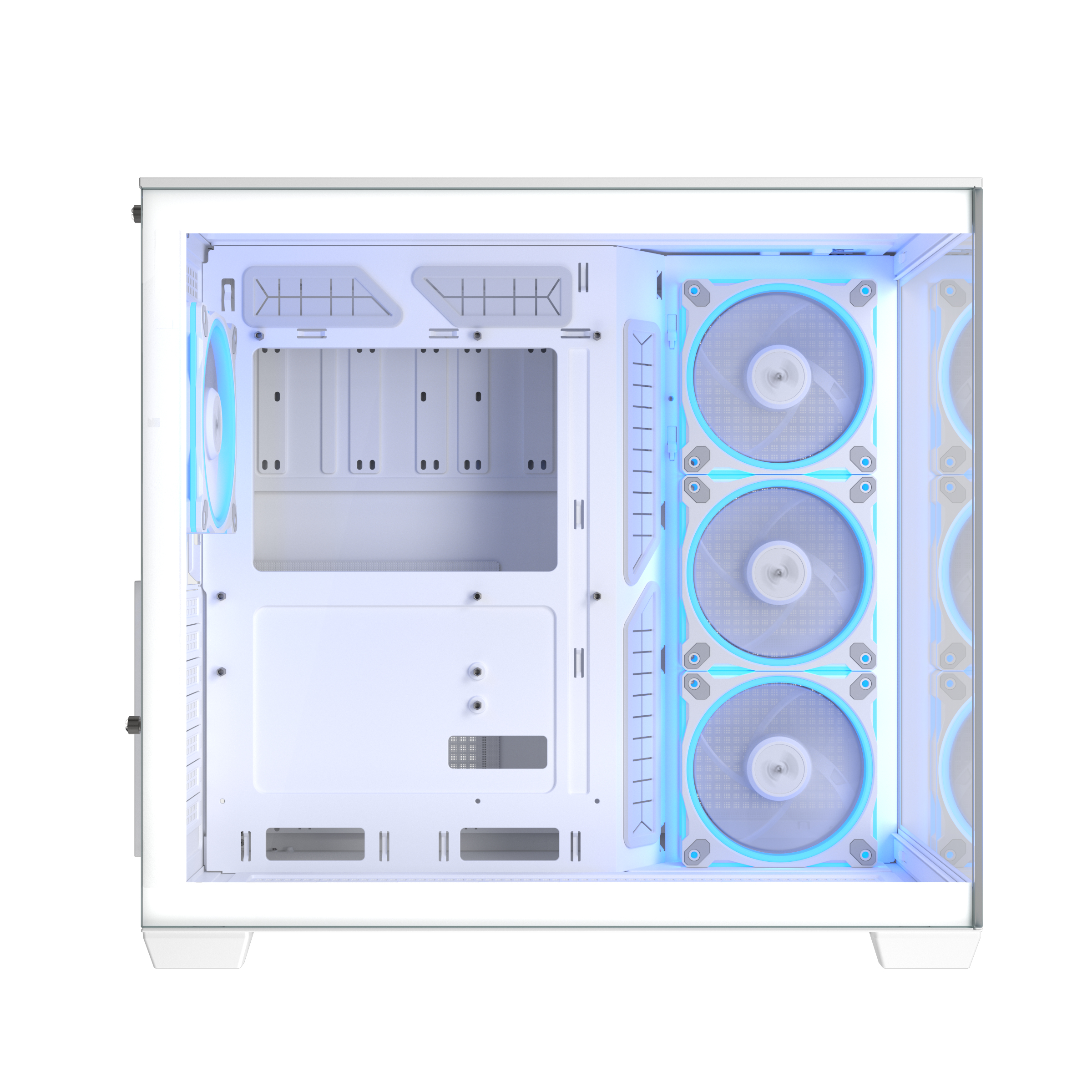 Asus Carcasa, A32 PLUS TG ARGB WHITE - imagine 7