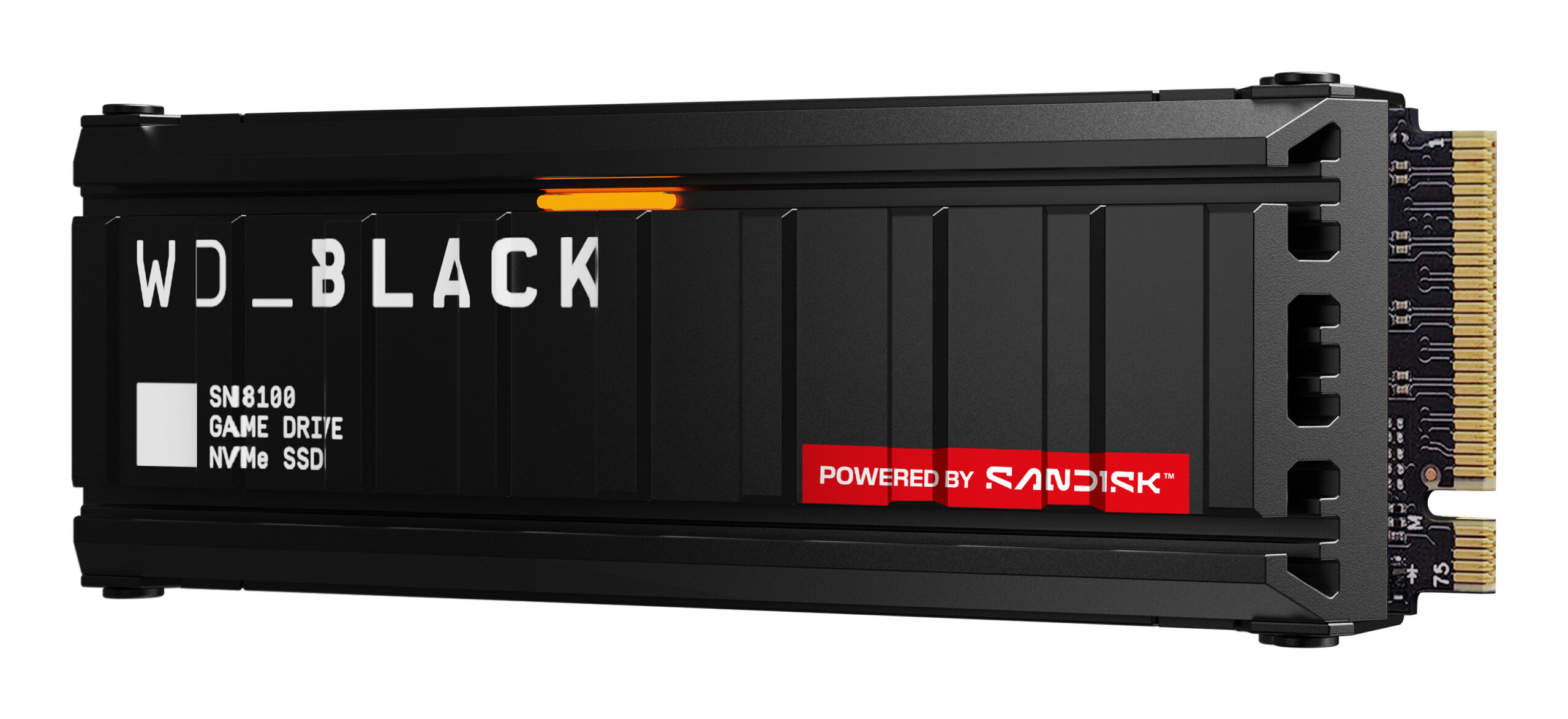 WD SSD _BLACK SN8100 HeatSink 1TB M.2 2280 PCIe Gen5 x4 NVMe, Read/Write, WDS100T1XHM-00CMT0 - imagine 2