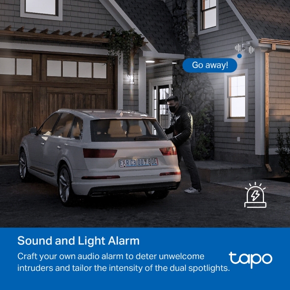 Tp-Link CAMERA IP, 3G/4G LTE + 1 x RJ-45, dome, pt.exterior, dist. IR 9 m, tip lentila, Tapo C501GW - imagine 9