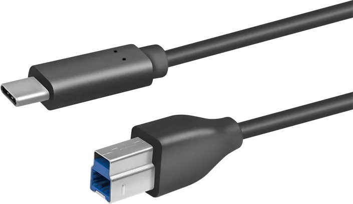 Logilink CABLU USB pt. imprimanta, USB 3.2 Gen1 Type-C (T) la USB 2.0 Type-B (T), 2m, 2 x, CU0163