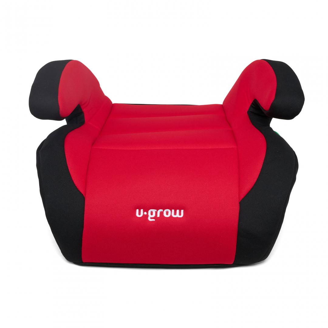 U-GROW Inaltator auto 125-150, omologare R129 cu isofix, negru/rosu, UG-HB53B-RED - imagine 5