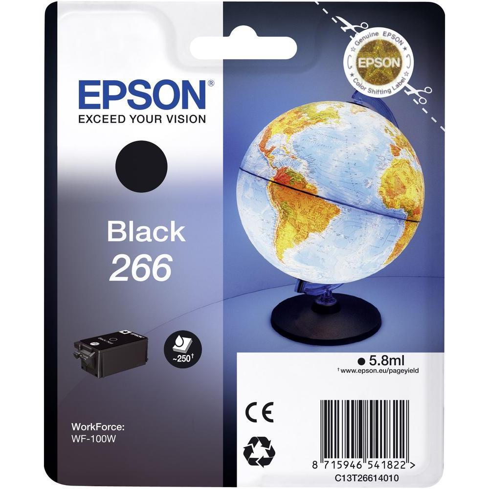 Epson Cartus Cerneala Original Black, T26614010 pentru WORKFORCE WF-100W, C13T26614010
