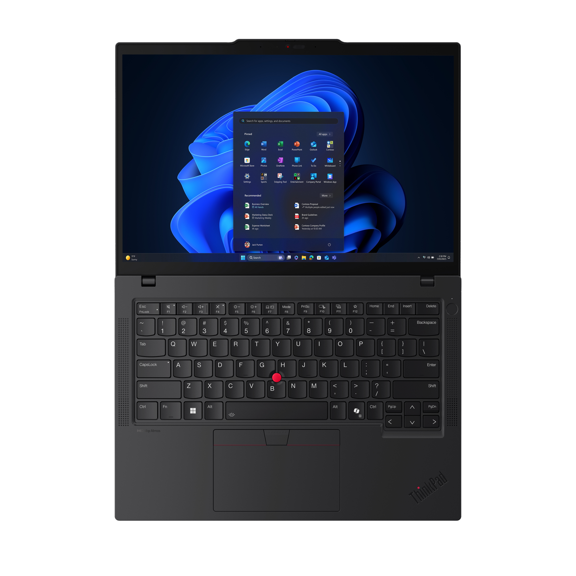 Lenovo Notebook TP T14 G6 CU7-255U 14"/64GB/1TB 11P, 21QC00BQRI - imagine 10