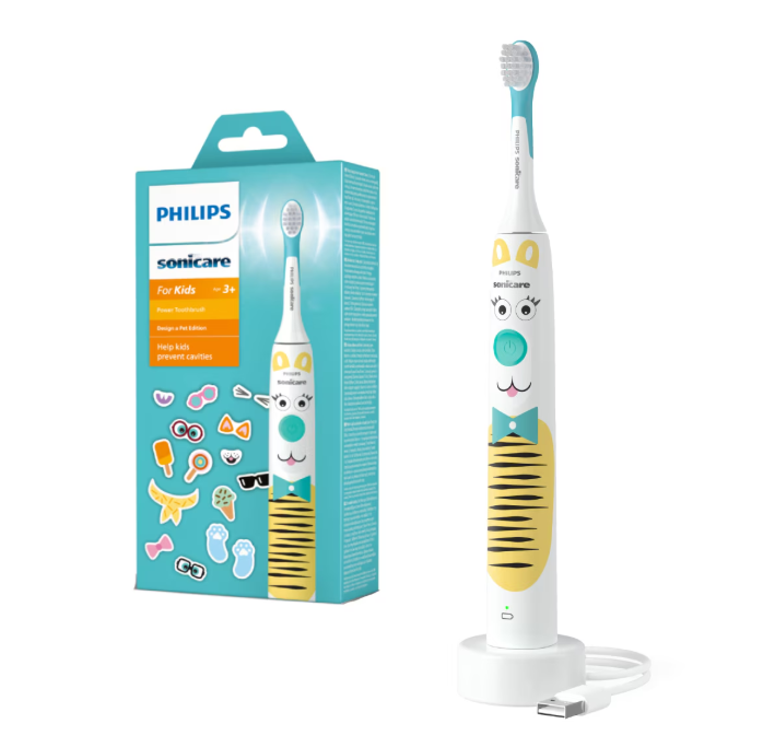 PHILIPS Periuta de dinti electrica copii Sonicare Kids, 31000 miscari/min, 1 program, 1, HX3601/01