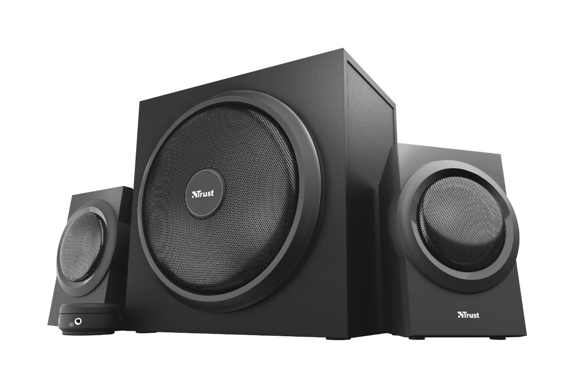 Trust BOXE, "Yuri " 2.1, RMS: 60 W (2x 15W, 1 x 30W) negru, TR-23696