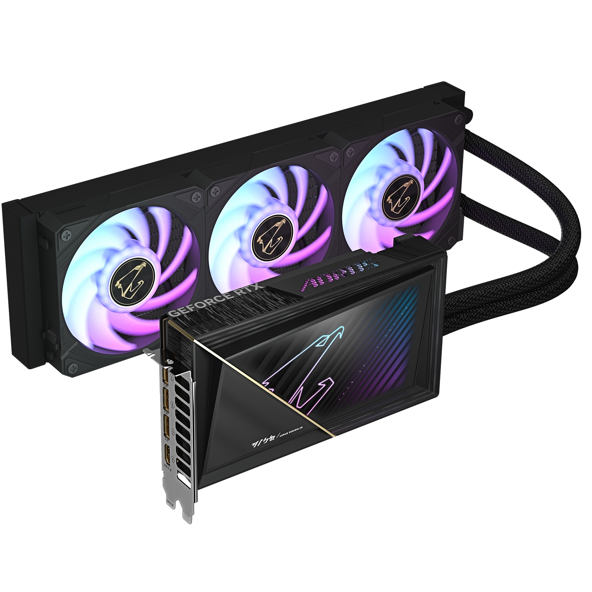 Gigabyte VGA GB AORUS GEFORCE RTX 5080 XTREME 16G 1, GV-N5080AORUSX W-16GD - imagine 2