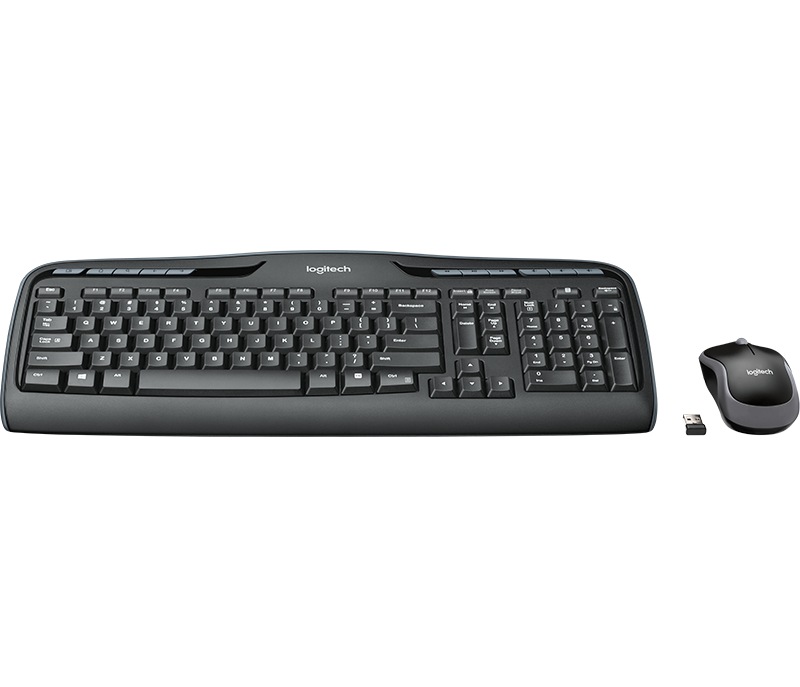 Logitech KIT wireless, tastatura wireless multimedia MK330 + mouse wireless 1000dpi, 3, 920-003999 - imagine 4