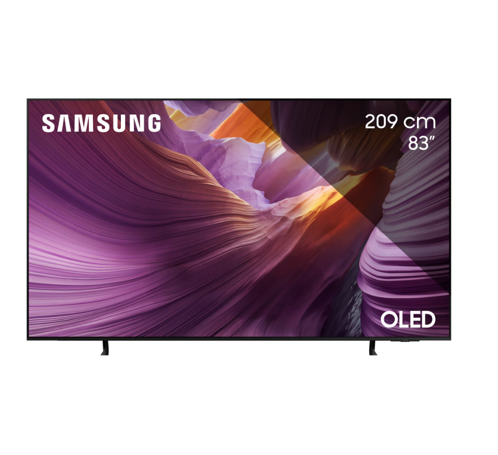 SAMSUNG Televizor OLED, 209 cm, Smart, 4K, 100 Hz, Clasa F, QE83S85FAEXXH