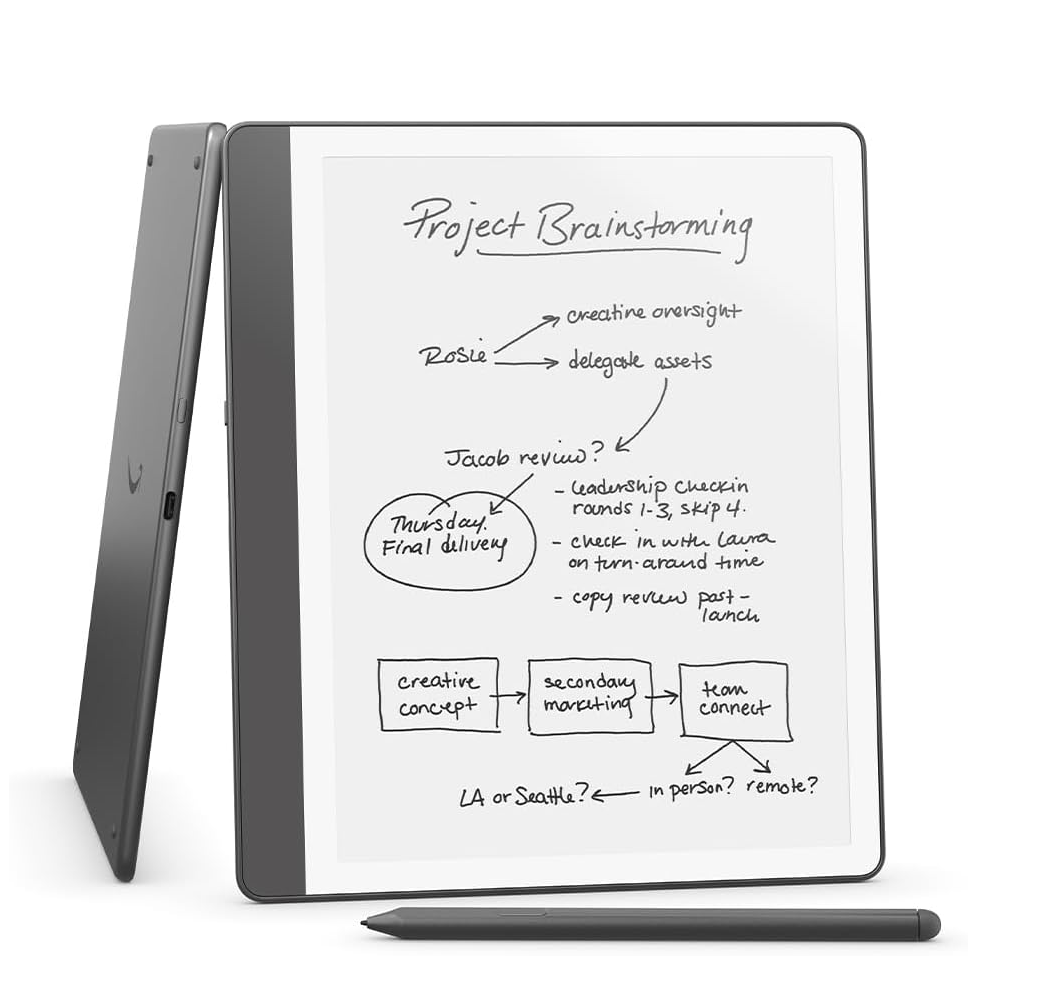 AMAZON Kindle Scribe 2024 10.2" 32GB cu Premium Pen Tungsten Grey, B0CZB73S5L