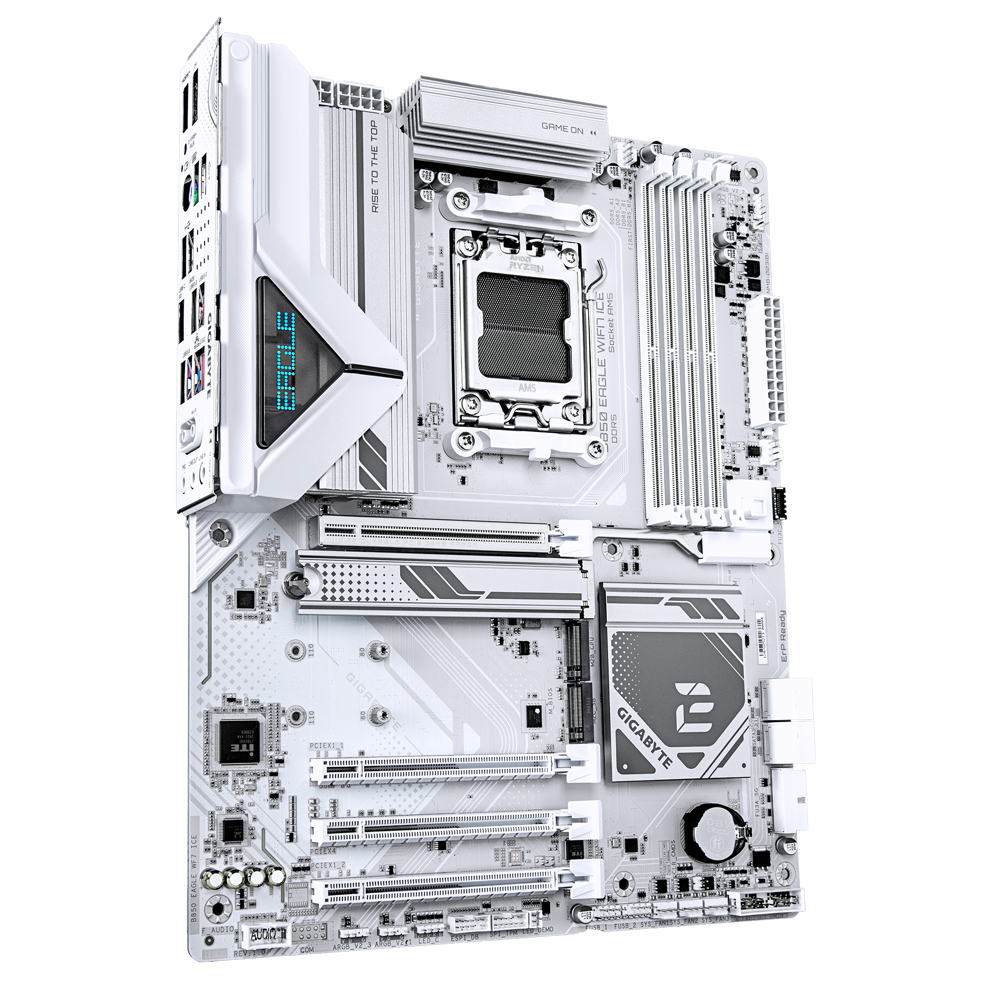 Gigabyte MB B850 ELITE WIFI7 ICE, B850 EAGLE WF7 ICE - imagine 3