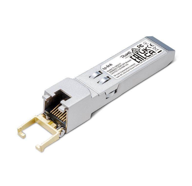 TP-LINK 1000BASE-T RJ45 SFP Module, 1000Mbps RJ45 Copper Transceiver, TL-SM331T - imagine 2