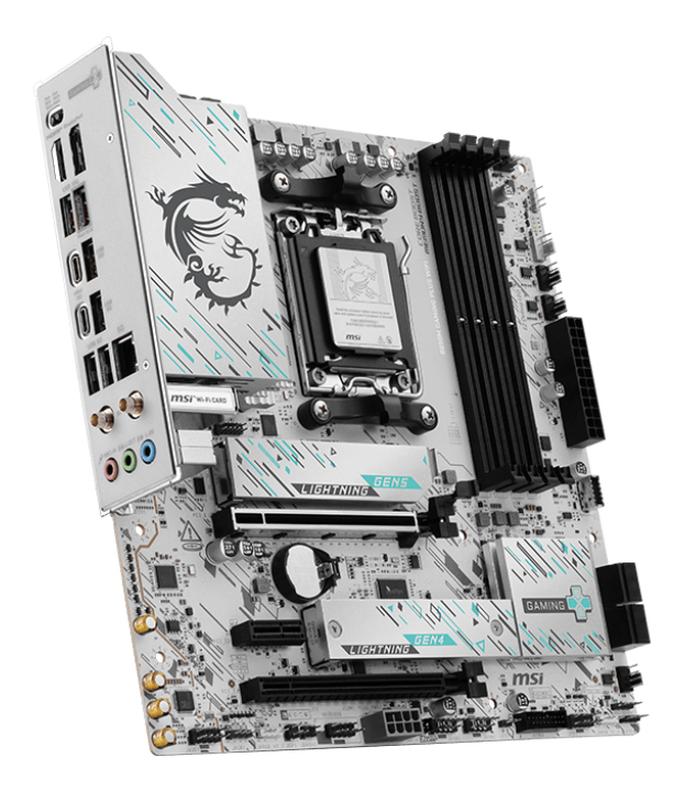 MSI AM5 mATX MB, B850M GAMING PLUS WIFI - imagine 4