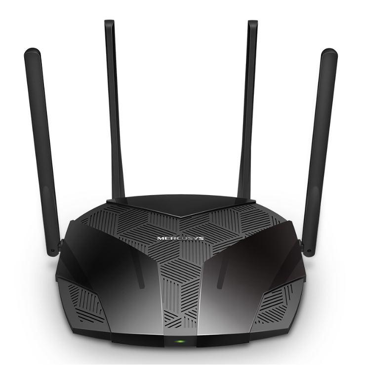 Mercusys ROUTER, AX1500, 1× Gigabit WAN + 2× Gigabit LAN, Wi-Fi 6, MR60X