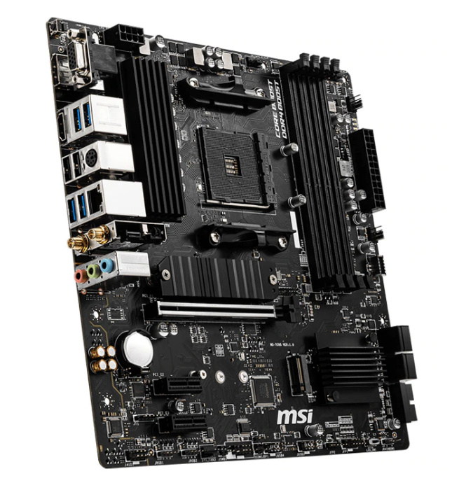 MSI PLACA de BAZA, skt AM4, mATX, AMD B550, 4 x DDR4, max. 128 GB, 4 x SATA, 2 x, B550M PRO-VDH WIFI - imagine 4