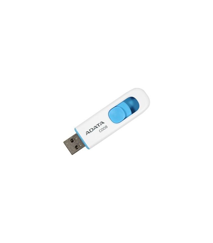 ADATA Memorie USB C008 16 GB, USB 2.0, Alb, AC008-16G-RWE
