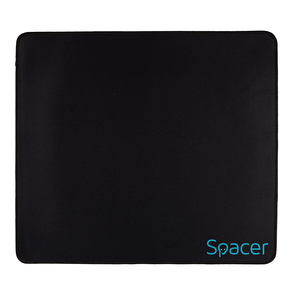 SPACER Mousepad Gaming, 350 x 250 mm, Negru, SP-PAD-GAME-M