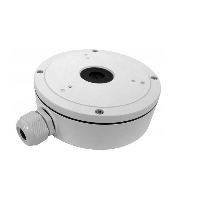 HIKVISION Junction box for Dome Camera, Aluminum alloy material with surface spray, DS-1280ZJ-M