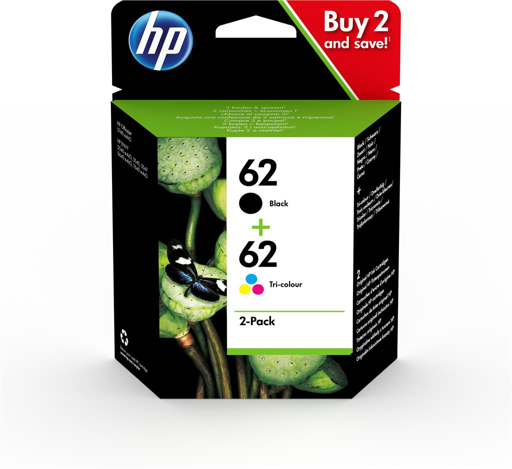 HP Combo-Pack Original (C/M/Y/BK), nr.62 pentru Officejet 200, Officejet 200 Mobile, N9J71AE