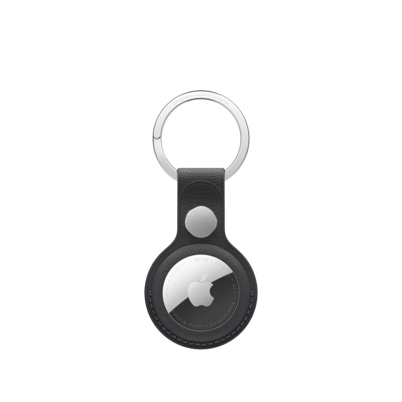 APPLE AirTag FineWoven Key Ring - Black, MGG24ZM/A