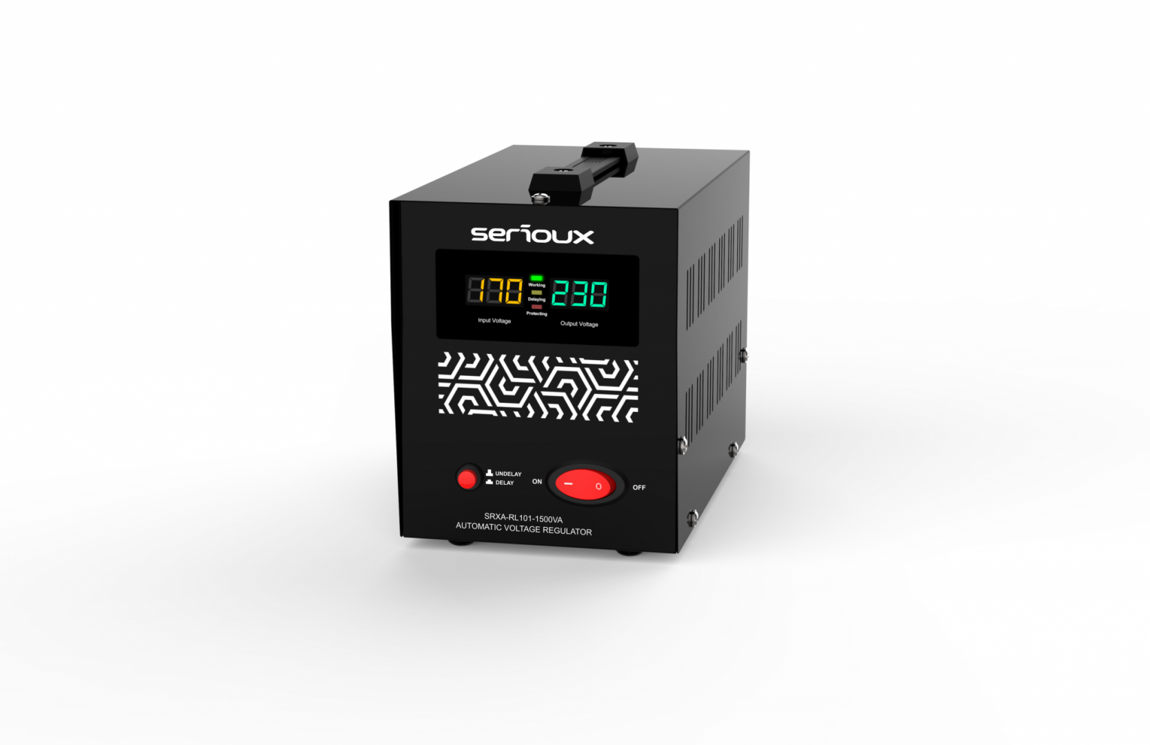 SERIOUX Stabilizator de tensiune Relay 101-1500VA, putere 1500VA/900W, tip releu, SRXA-RL101-1500VA