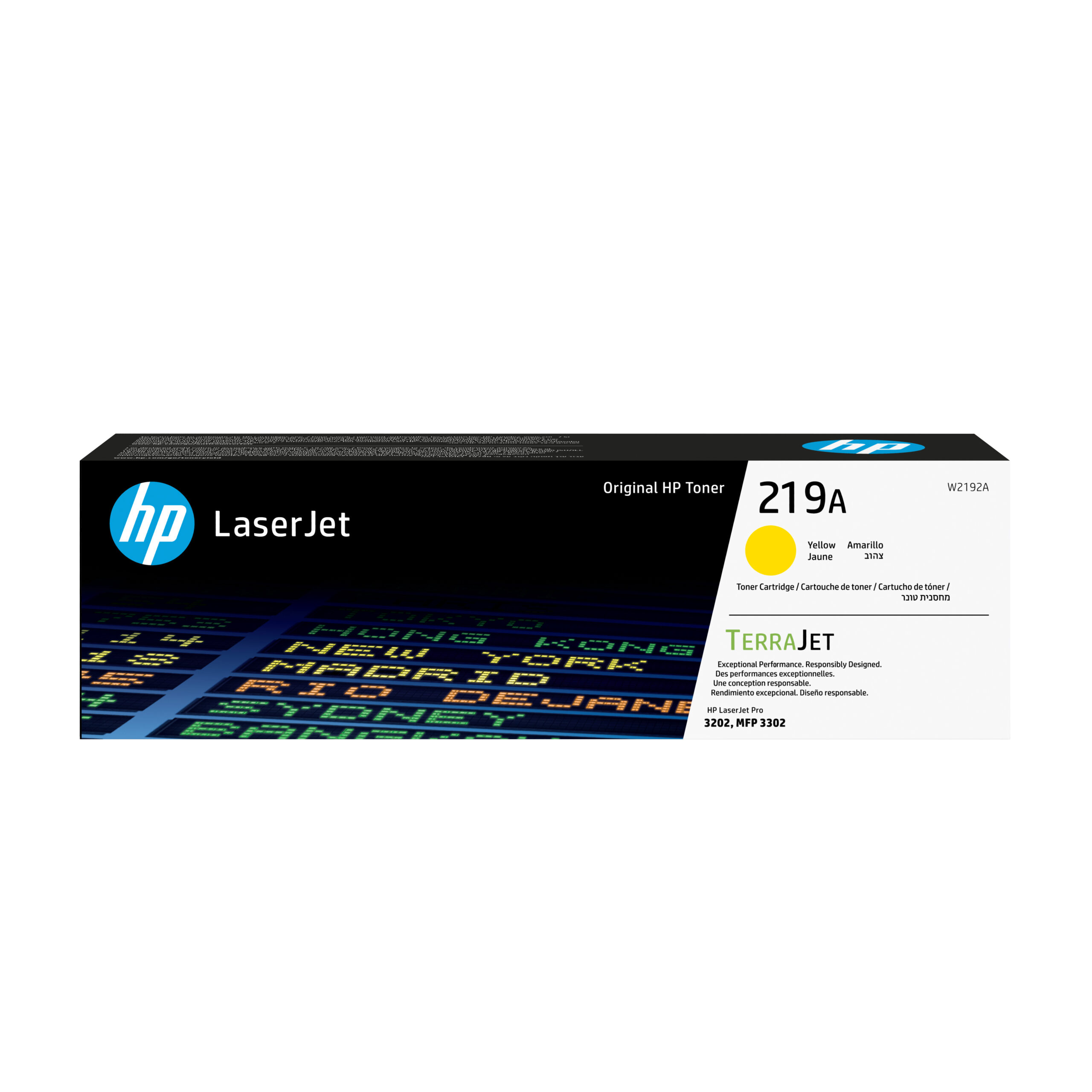 HP Toner Original Yellow, nr.219A pentru LJ Pro 3201|3204|3288|3302, 1.2K, W2192A