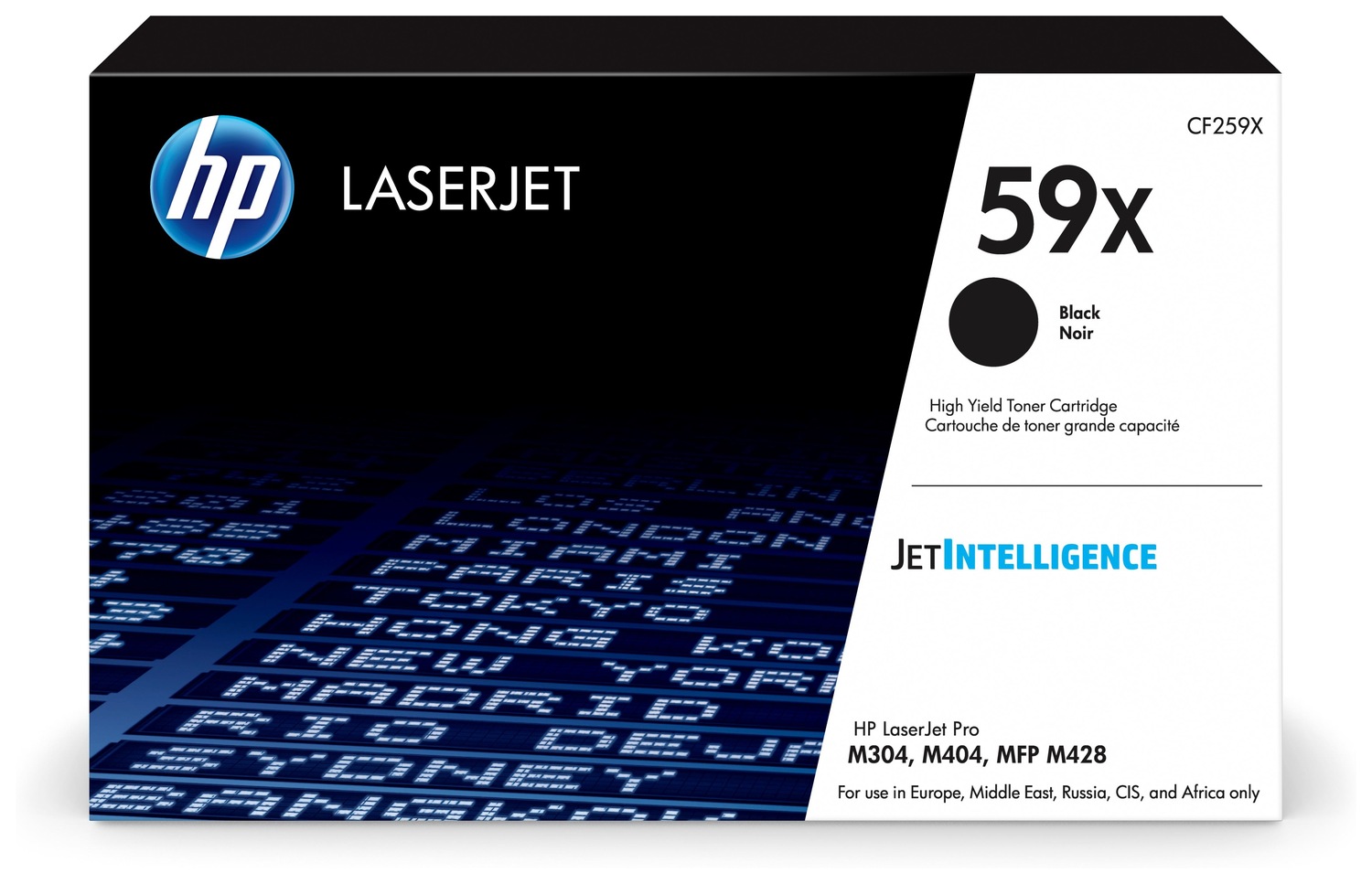 HP Toner Original Black, nr.59X pentru LJ Enterprise M304|M406|MFP M430|M404|M428, 10K, CF259X