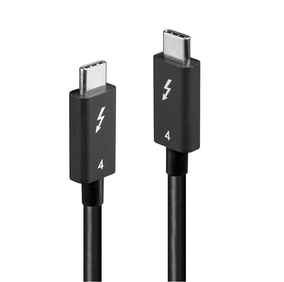 Lindy Cablu Thunderbolt 4, Length 1m, LY-31120 - imagine 2