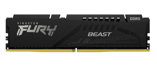 Kingston Memorie DDR - gaming FURY Beast DDR5 32 GB, frecventa 5200 MHz, 1 modul, KF552C40BB-32