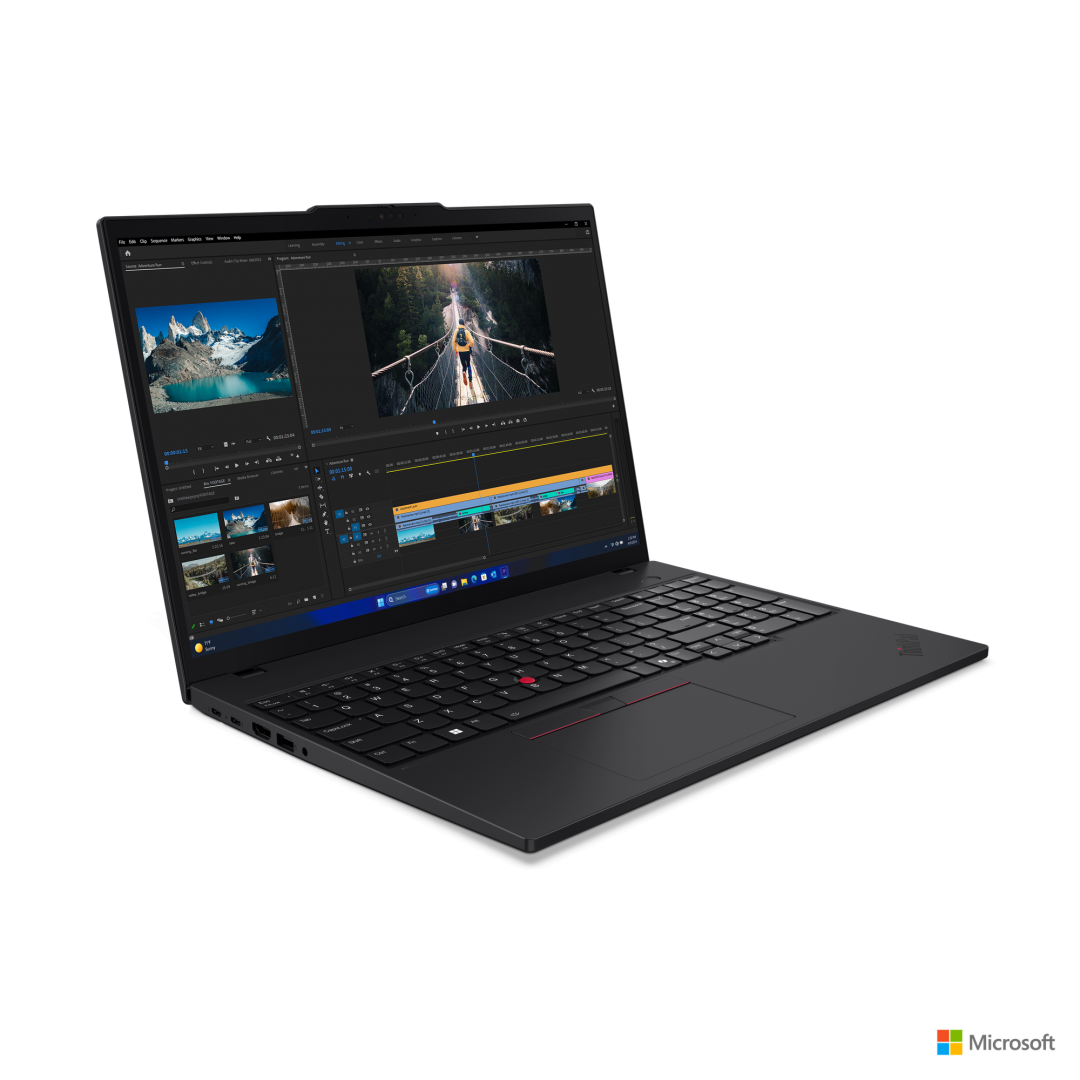 Lenovo ThinkPad T16 G3 Intel Core Ultra 7 155U 16inch WUXGA 16GB DDR5 512GB SSD M.2 W11P, 21MN00B9RI - imagine 3