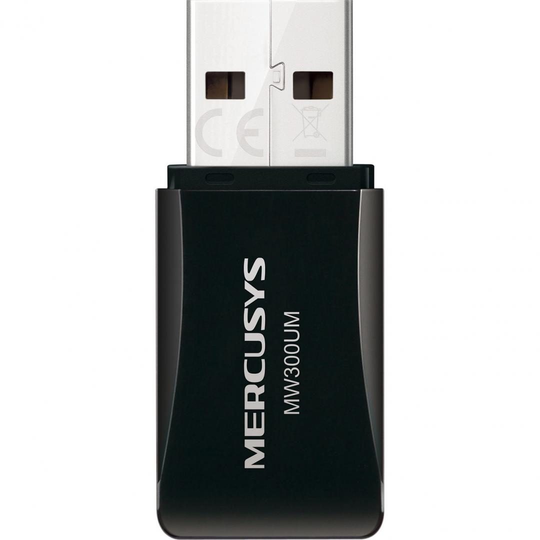 MERCUSYS Adaptor wireless, Wi-Fi, Single-Band, MW300UM