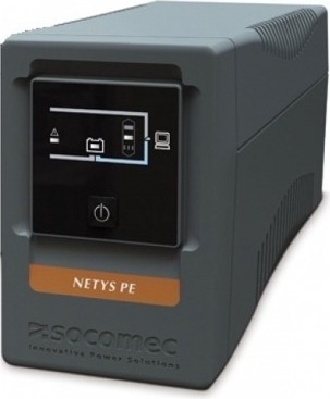 SOCOMEC UPS Line Int. mgmt, tower, 650VA/ 360W,AVR,4xIEC,indicatie LED,1x12V/7A,Backup 15, NPE-0650