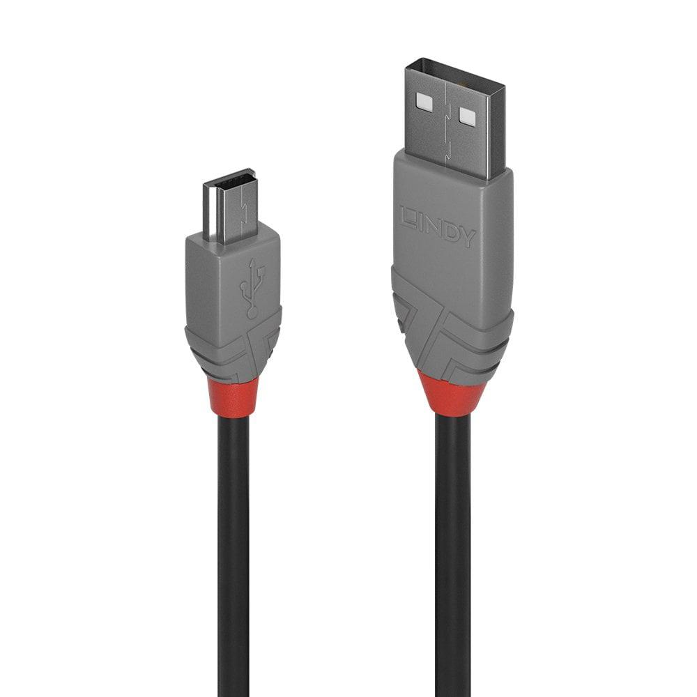 Lindy CABLU alimentare si date pt.smartphone Mini-USB (T) la USB 2.0 (T), LY-36721