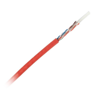 Nexans 1 m Cablu U/UTP, Cat6, 305 m, Cupru, solid, AWG24, portocaliu, vanzarea se face, N100.161-OE