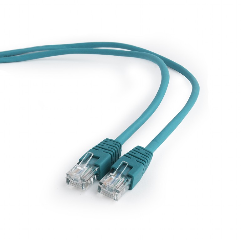 Gembird PATCH CORD UTP Cat5e, cupru-aluminiu, 1.5 m, verde, AWG26, PP12-1.5M/G