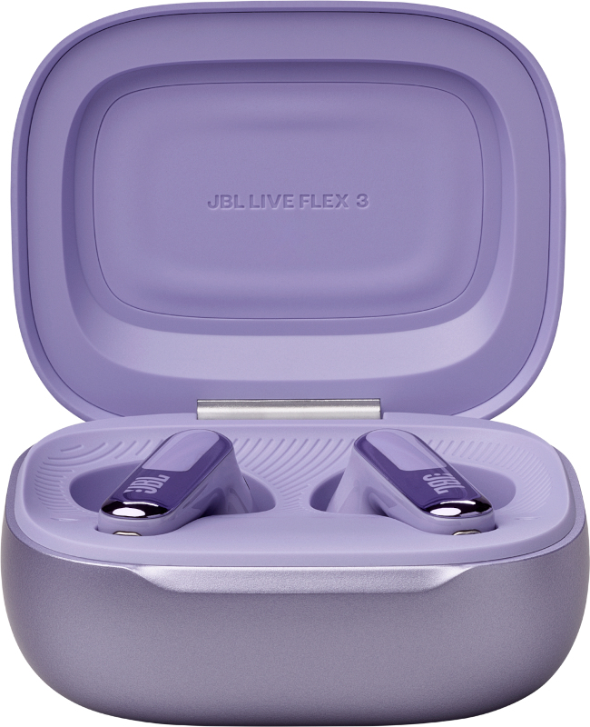 JBL Live Flex 3, 10 ore, Bluetooth 5.3, Mov, JBLLIVEFLEX3PUR - imagine 3