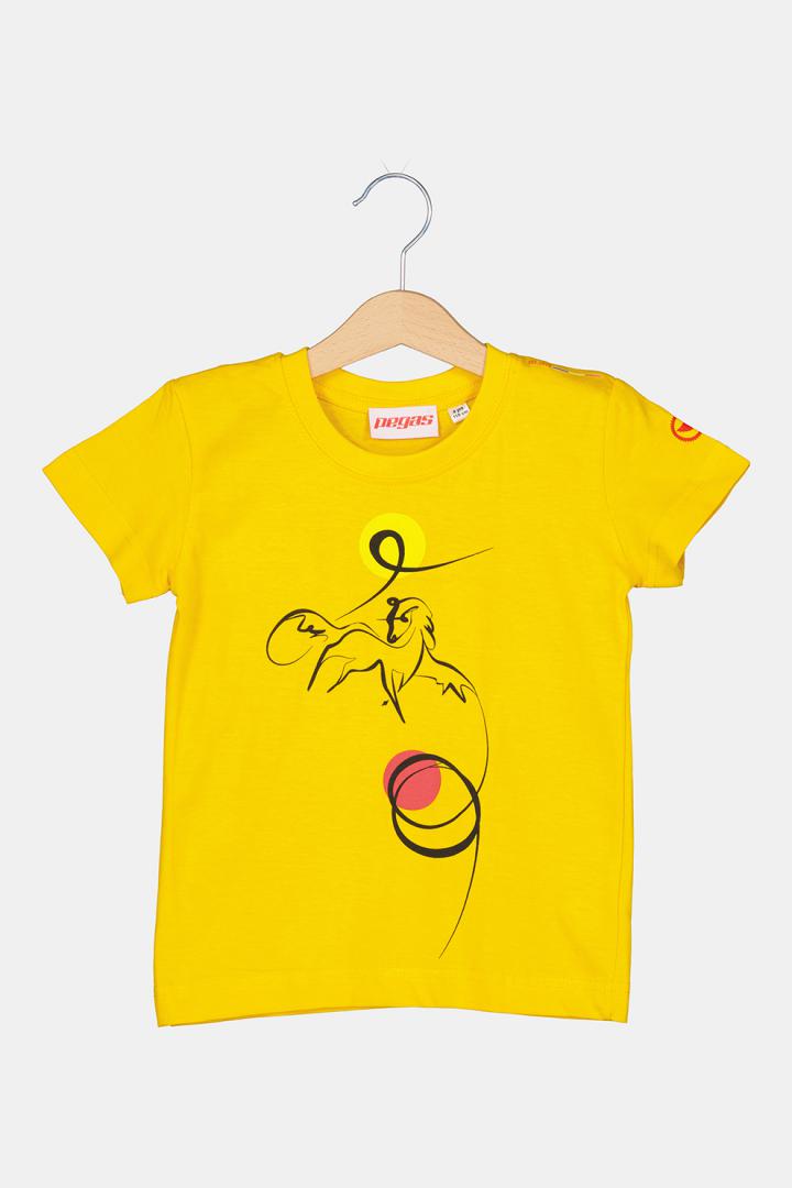 PEGAS TSHIRT CASUAL C CAL YELLOW-10, PS2122-01-2-4CP-10